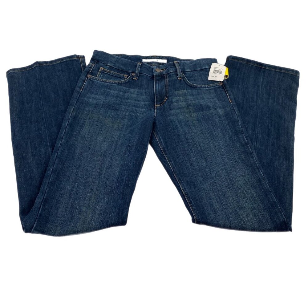 Joe B Blue High Rise Baggy Canvas Jeans | Size 27